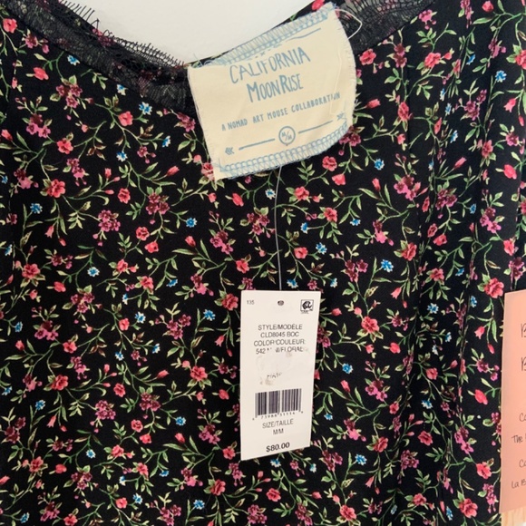 California moonrise Floral Slip Dress NWT - Picture 3 of 5
